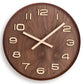 Horloge murale en bois de style chinois