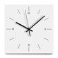 Grande Horloge Murale Décorative blanche en bois