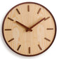 Horloge murale en bois de style chinois