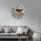 Horloge murale vintage coffee