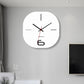 Horloge murale en bois à quartz moderne