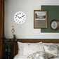 Horloge blanche décoration pour maison