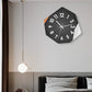 Horloge murale en bois à quartz moderne