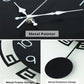 Horloge murale silencieuse pivotante