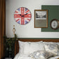 Horloge murale vintage keep calm london