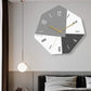 Horloge murale en bois à quartz moderne
