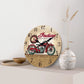 Horloge murale vintage indian motorcycle
