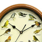 Horloge murale oiseaux