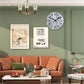 Horloge murale vintage industrial wooden