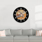 Horloge murale design route 66