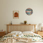 Horloge murale vintage retro aged