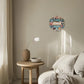 Horloge murale vintage retro aged