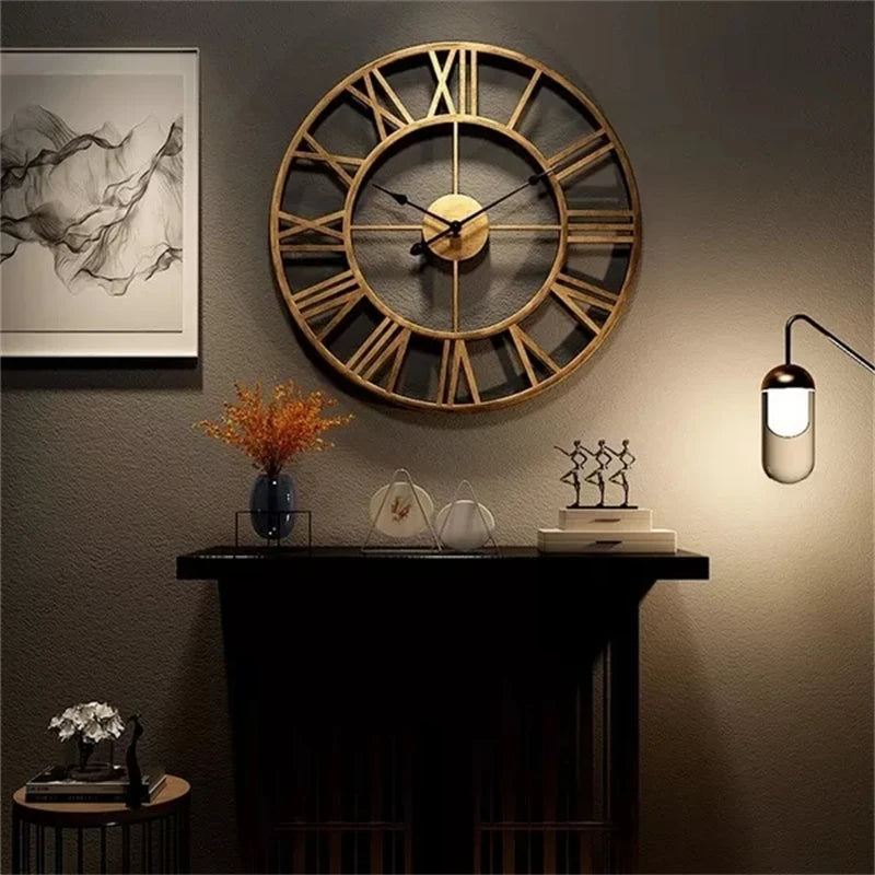 Grande horloge murale 3D