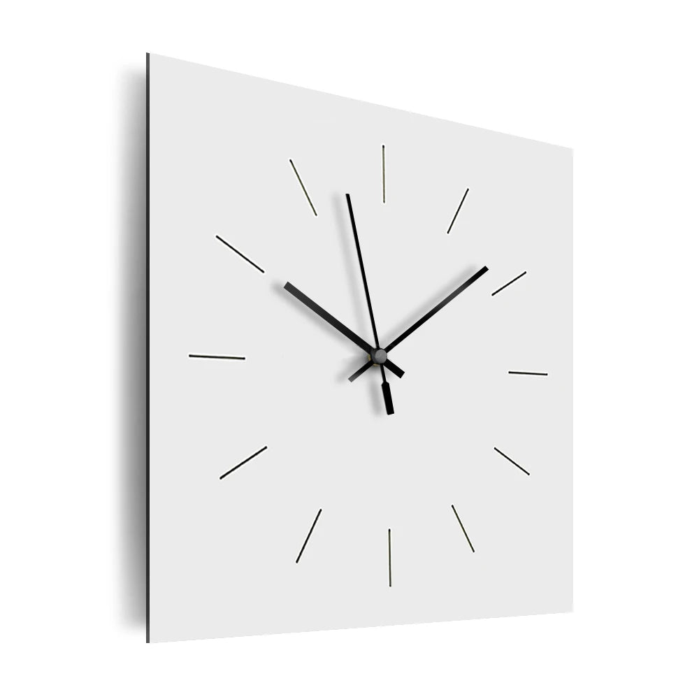 Grande Horloge Murale Décorative blanche