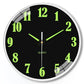 Horloge murale design glowindark