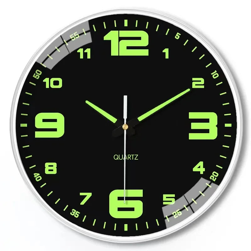 Horloge murale design glowindark