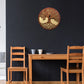 Horloge murale en bois arbre de vie