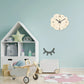 Horloge murale en forme de nuage blanc
