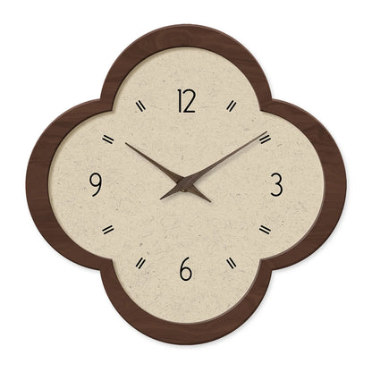 Horloge murale en porcelaine de cristal médiéval