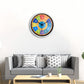 Horloge murale design fléchette