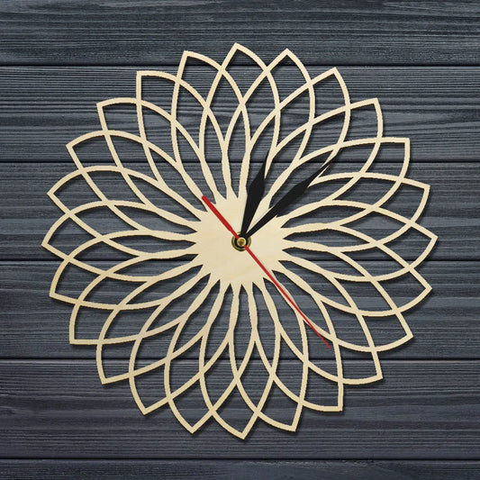 Horloge murale Mandala
