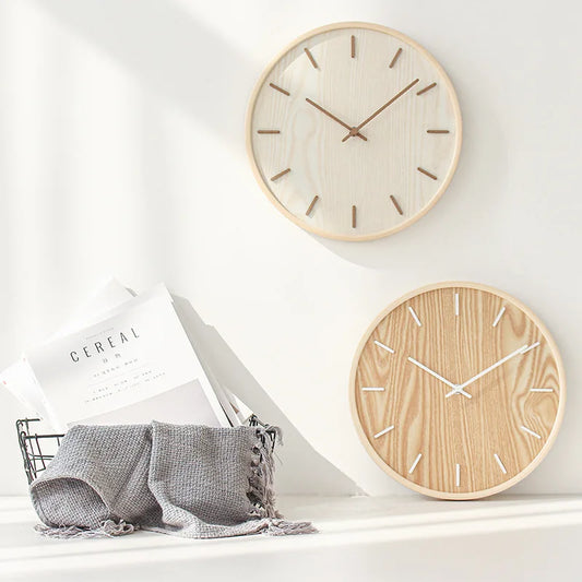 Horloge murale moderne de style japonais