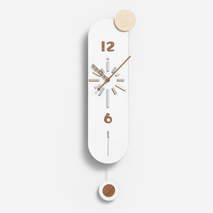 Grande horloge murale moderne