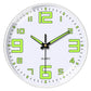 Horloge murale originale glowindark blanc