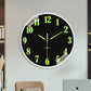 Horloge murale originale glowindark