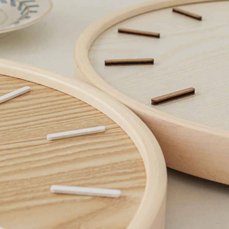 Horloge murale de style japonais