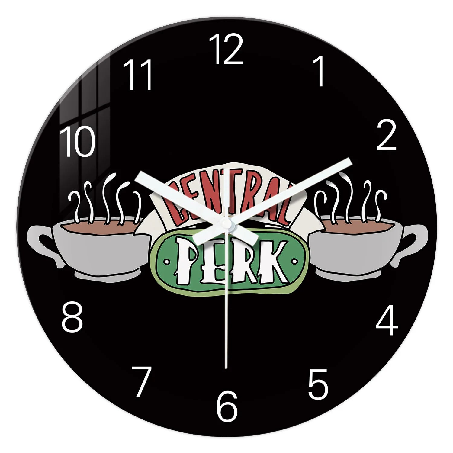 Horloge murale tasse de café