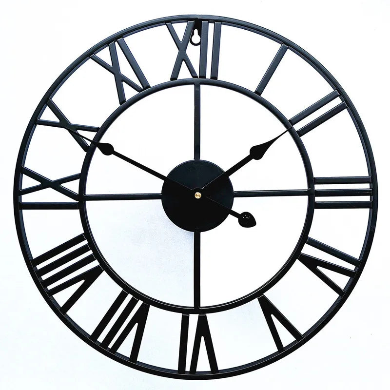 Horloge murale xxl en métal