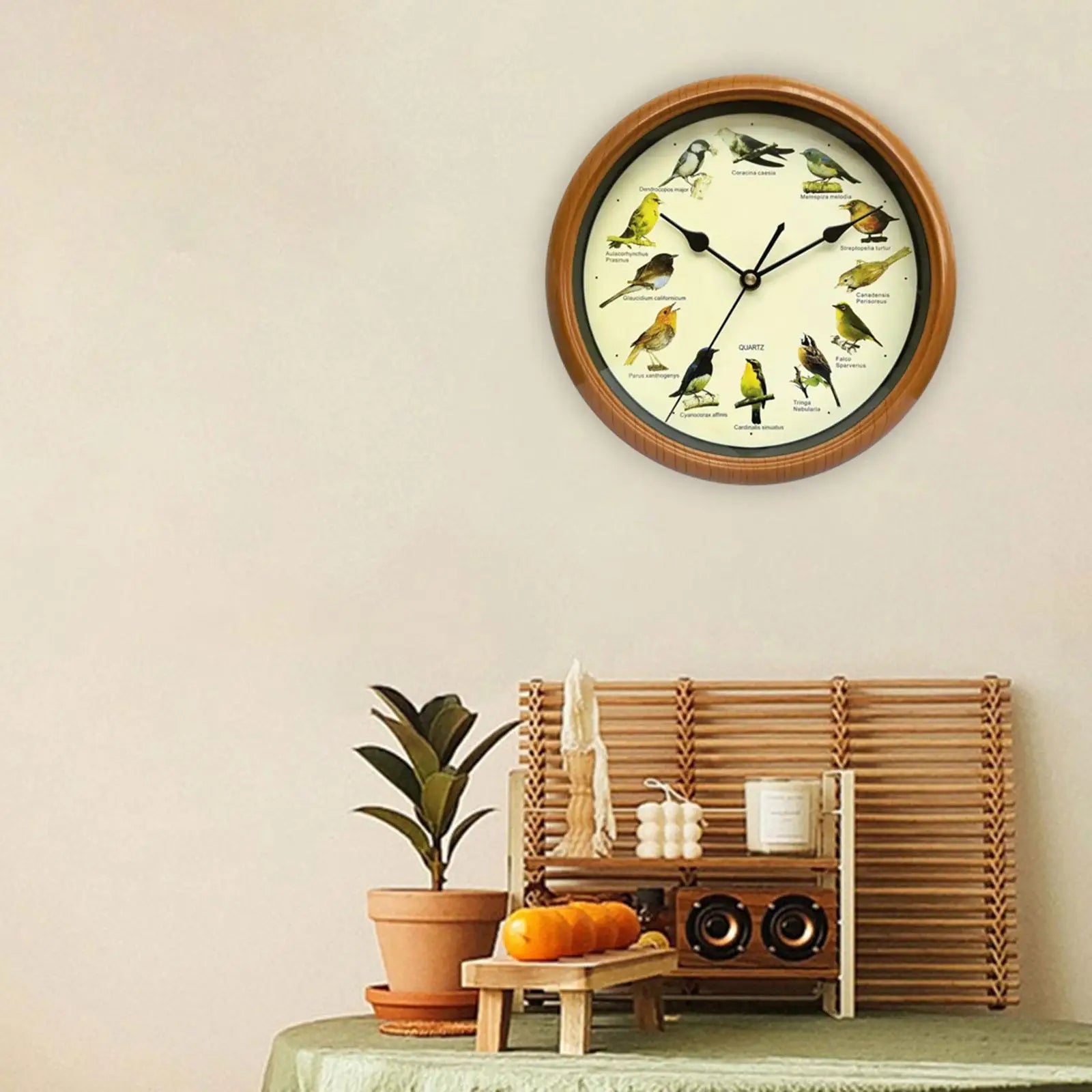 Horloge oiseaux originale