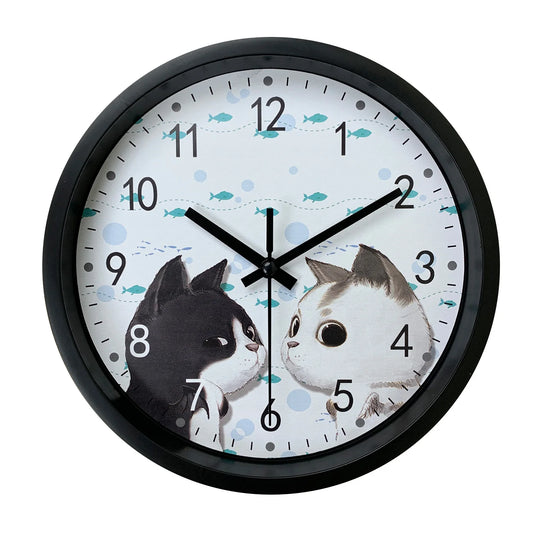 Petite horloge design chat