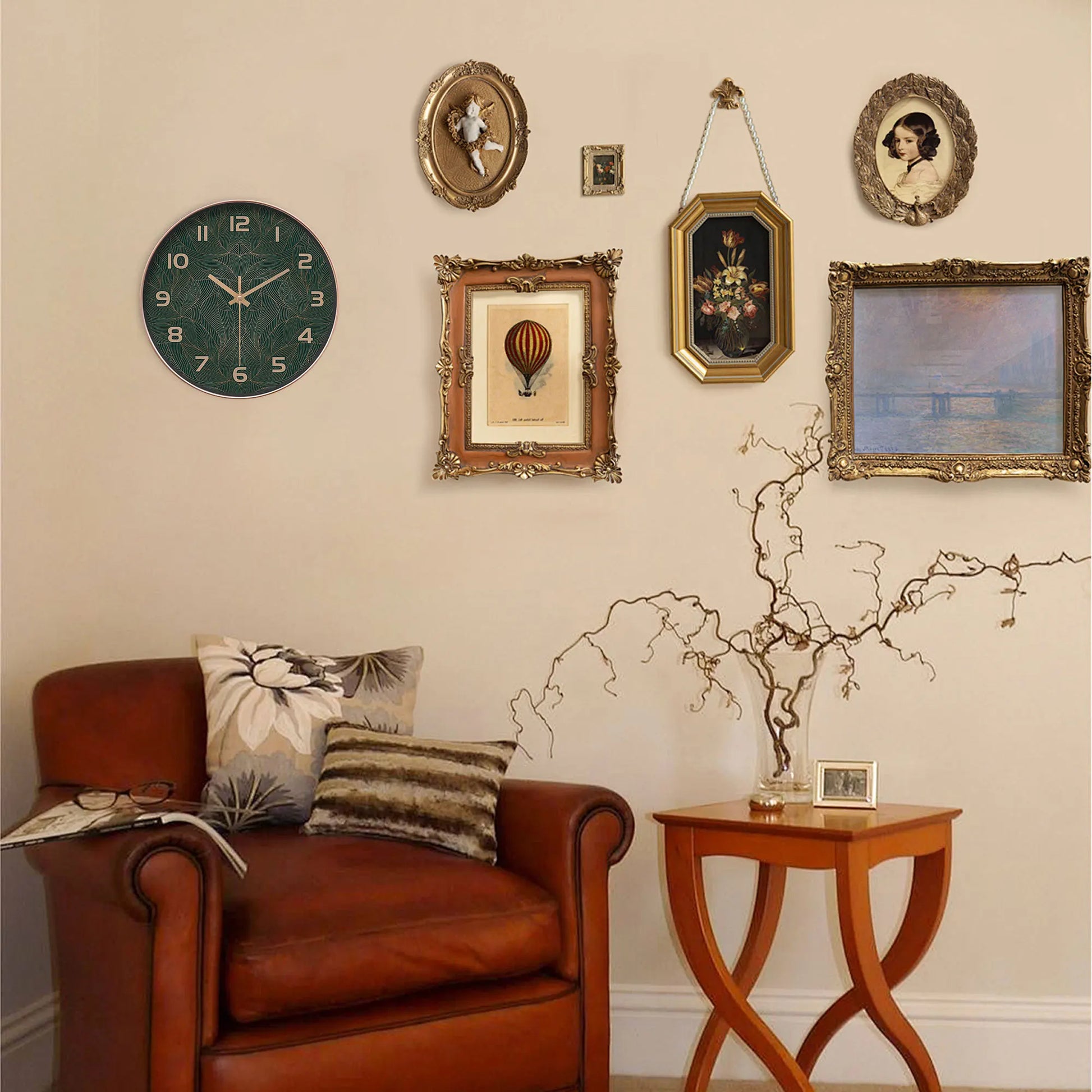 Petite horloge murale moderne